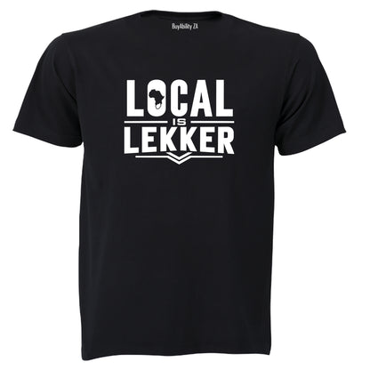 Local is Lekker South Africa - Adults - T-Shirt - BuyAbility South Africa