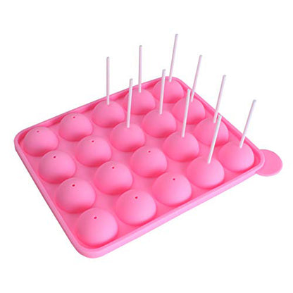 Silicone Cake Pop Mould Set with Sticks - BuyAbility
