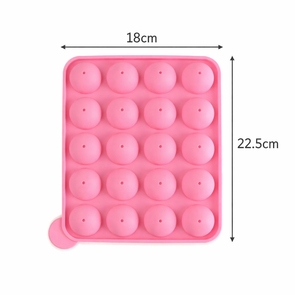 Silicone Cake Pop Mould Set with Sticks - BuyAbility