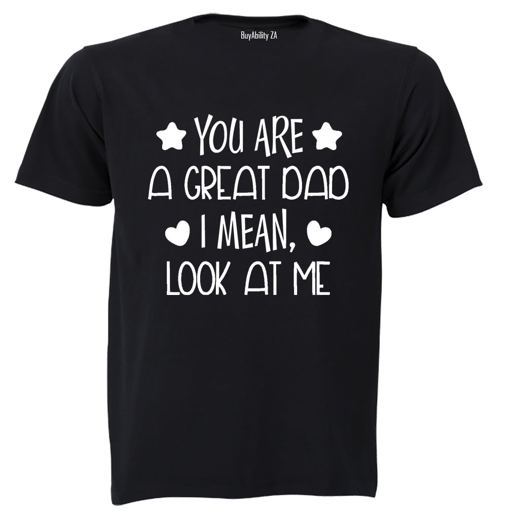 Look At Me - DAD - Kids T-Shirt - BuyAbility