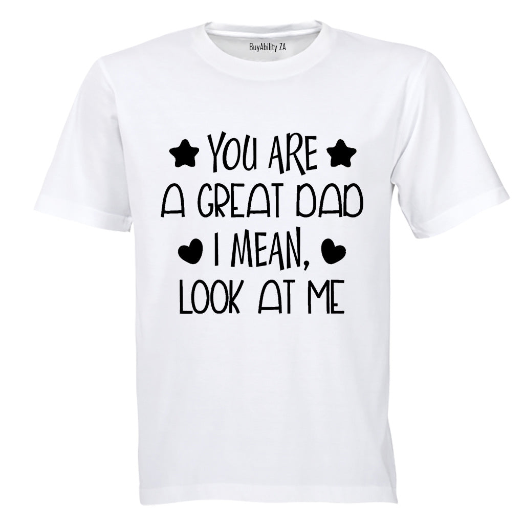 Look At Me - DAD - Kids T-Shirt - BuyAbility