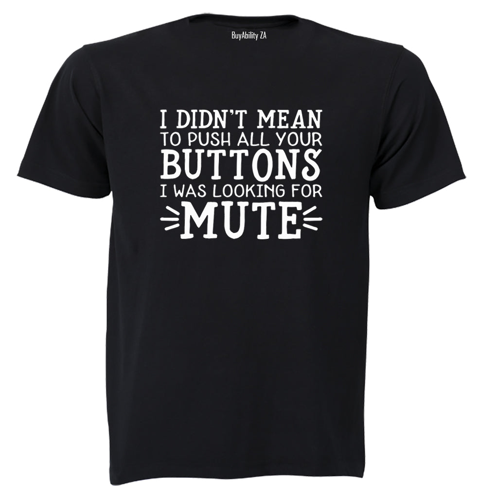 Looking for Mute - Adults - T-Shirt - BuyAbility South Africa
