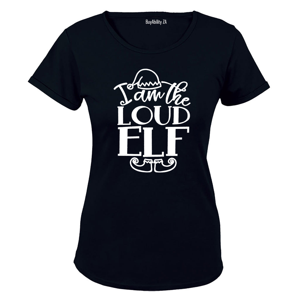 Loud Elf - Christmas - Ladies - T-Shirt