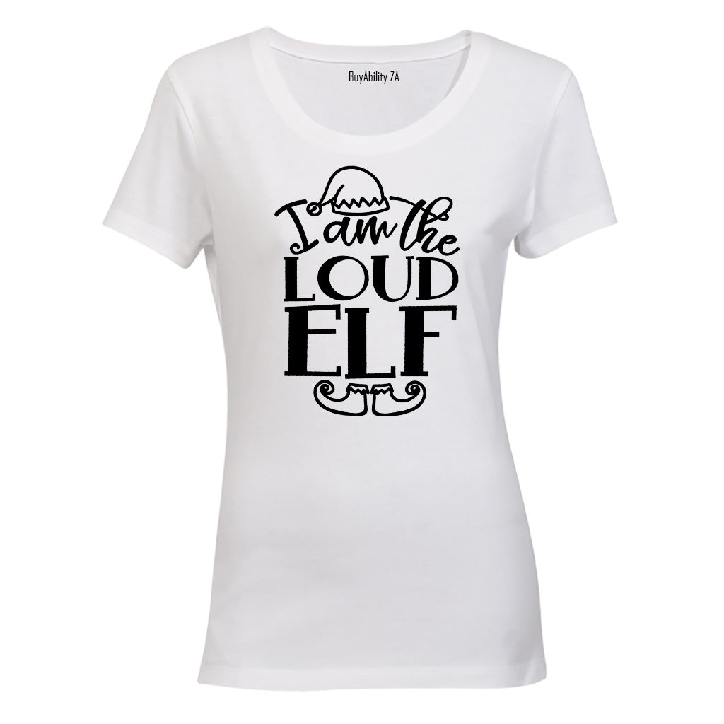 Loud Elf - Christmas - Ladies - T-Shirt