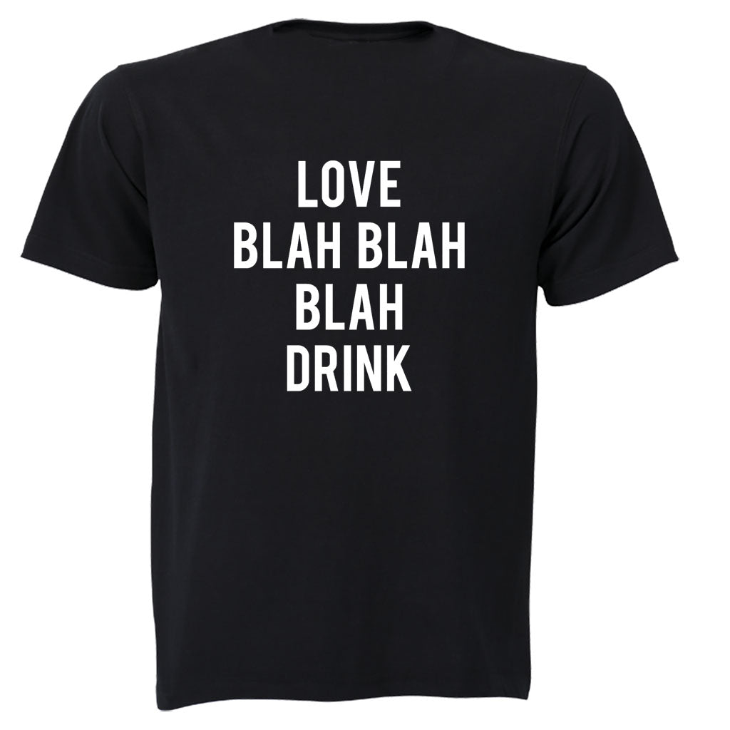 Love - Drink Valentine - Adults - T-Shirt - BuyAbility South Africa