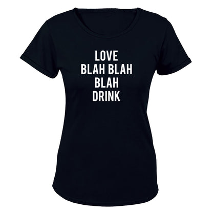 Love - Drink Valentine - Ladies - T-Shirt - BuyAbility South Africa