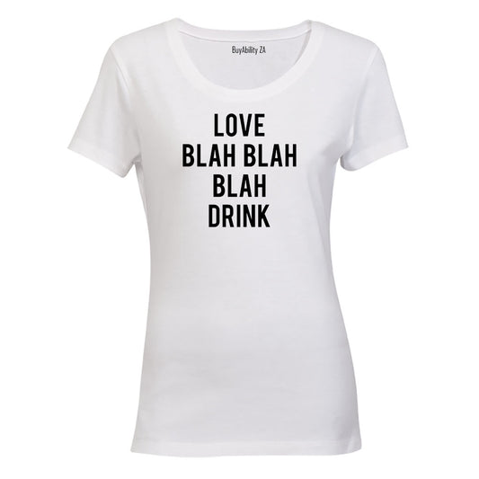 Love - Drink Valentine - Ladies - T-Shirt