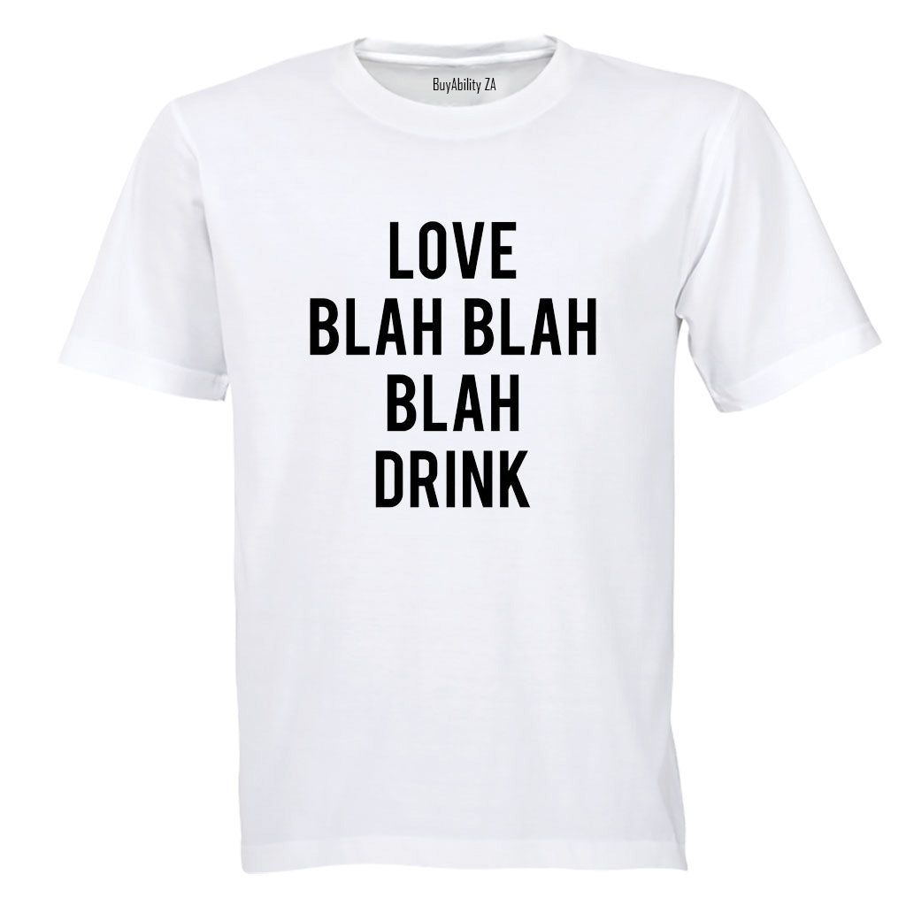 Love - Drink Valentine - Adults - T-Shirt