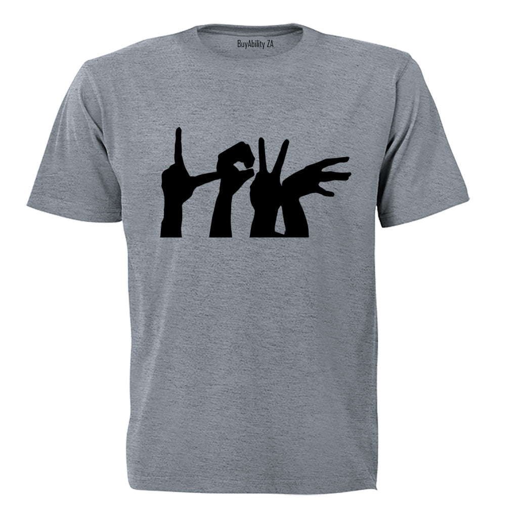 Love - Hand Sign - Adults - T-Shirt
