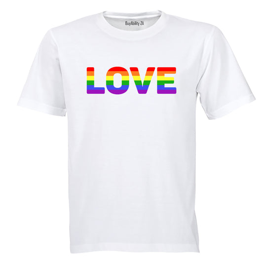 Love, Pride - Adults - T-Shirt