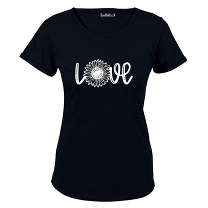 Love - Sunflower - Ladies - T-Shirt