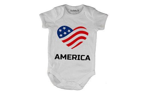 Love America - Baby Grow