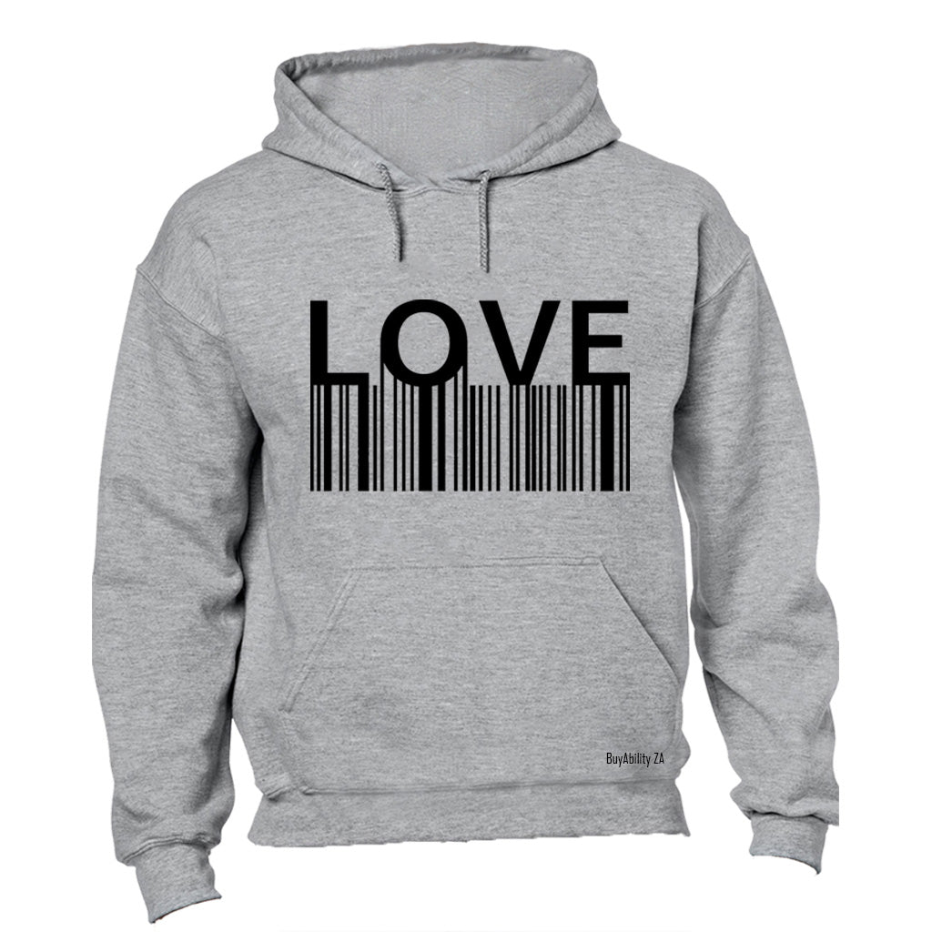 Love Barcode - Valentine - Hoodie