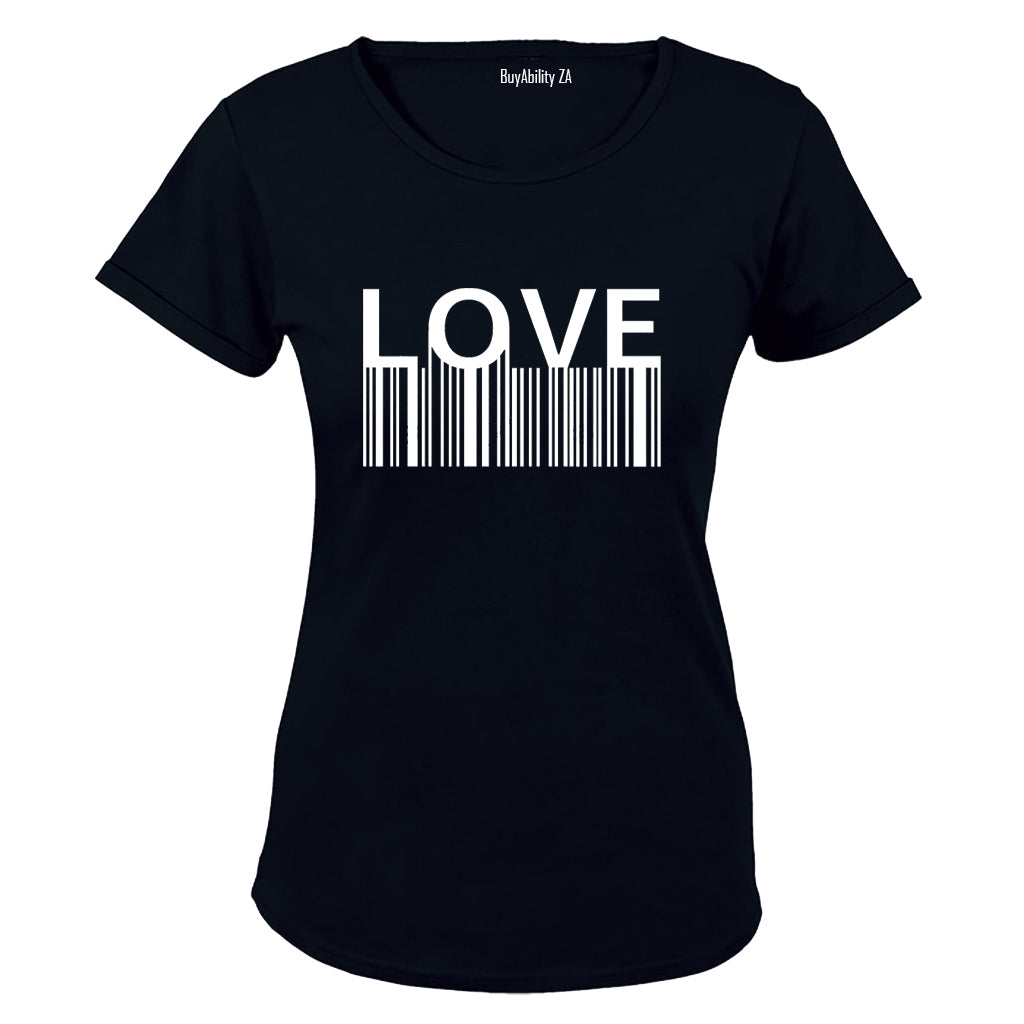 Love Barcode - Valentine - Ladies - T-Shirt