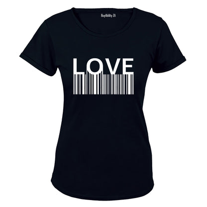 Love Barcode - Valentine - Ladies - T-Shirt