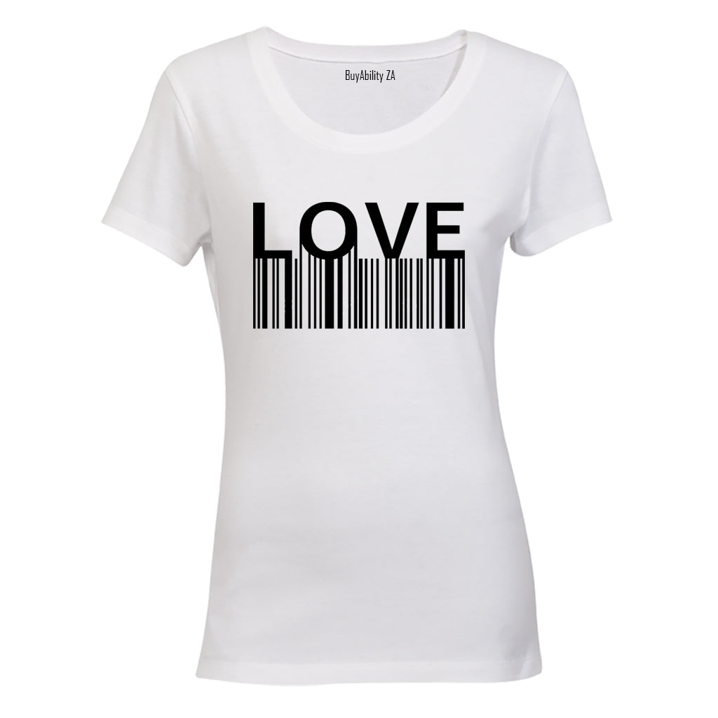 Love Barcode - Valentine - Ladies - T-Shirt