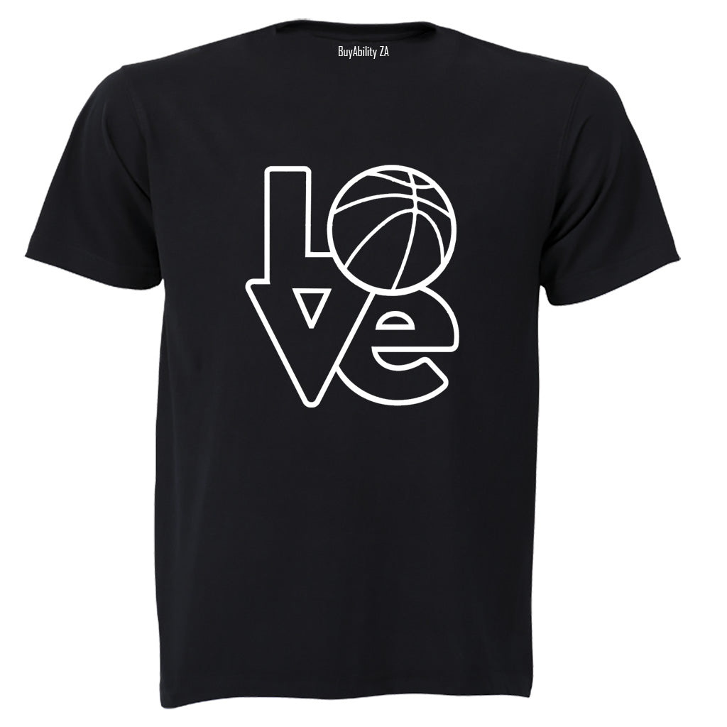Love Basketball - Adults - T-Shirt - BuyAbility South Africa