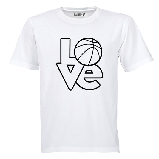 Love Basketball - Adults - T-Shirt - BuyAbility South Africa