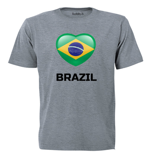 Love Brazil - Adults - T-Shirt - BuyAbility
