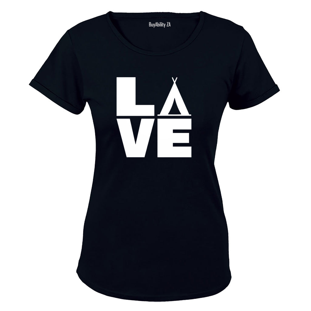 Love Camping - Ladies - T-Shirt