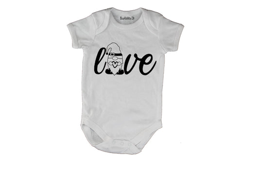 Love Gnome - Valentine - Baby Grow