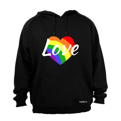 Love Heart, Pride - Hoodie