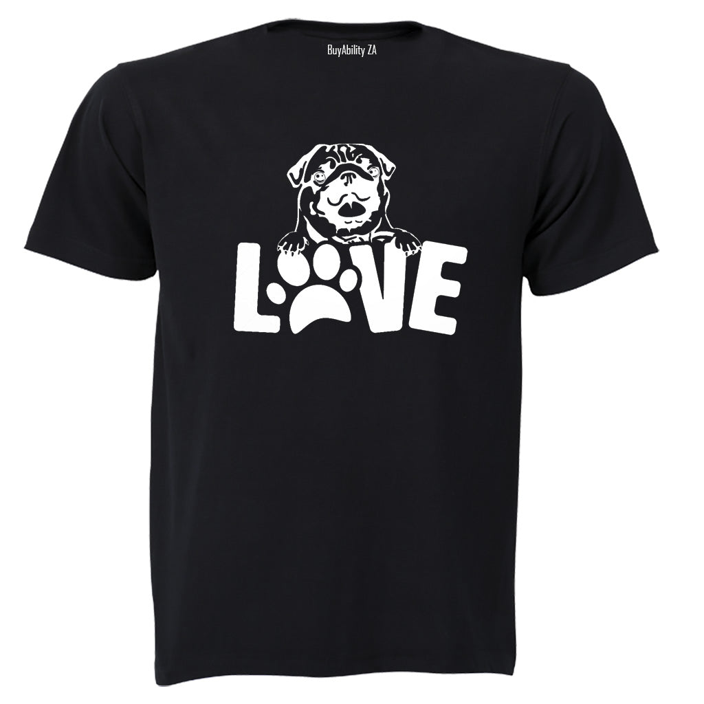 Love Pugs - Adults - T-Shirt - BuyAbility South Africa