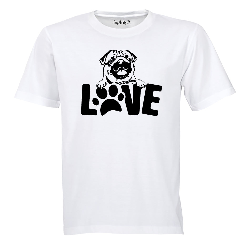 Love Pugs - Adults - T-Shirt - BuyAbility South Africa