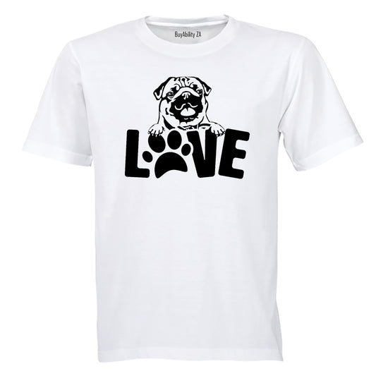 Love Pugs - Adults - T-Shirt - BuyAbility South Africa