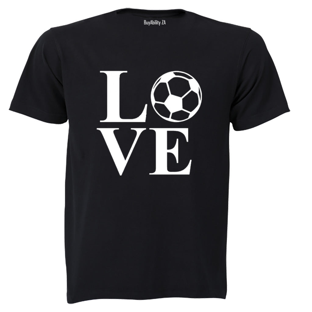 Love Soccer - Adults - T-Shirt