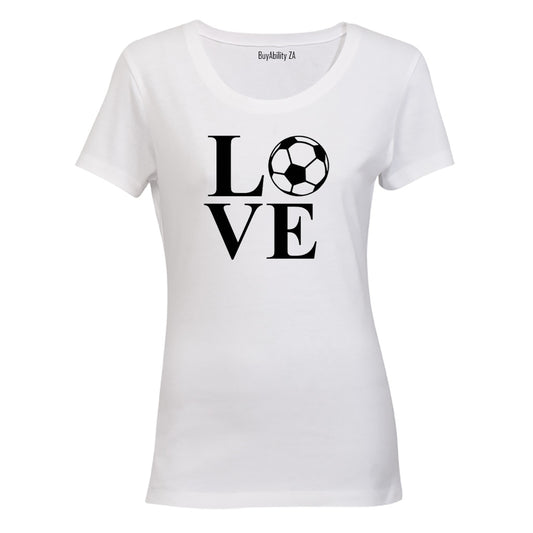 Love Soccer - Ladies - T-Shirt