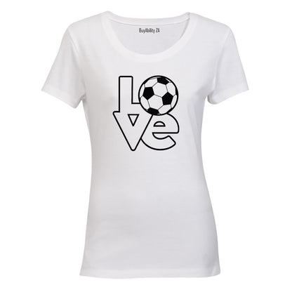 Love Soccer - Ladies - T-Shirt - BuyAbility South Africa