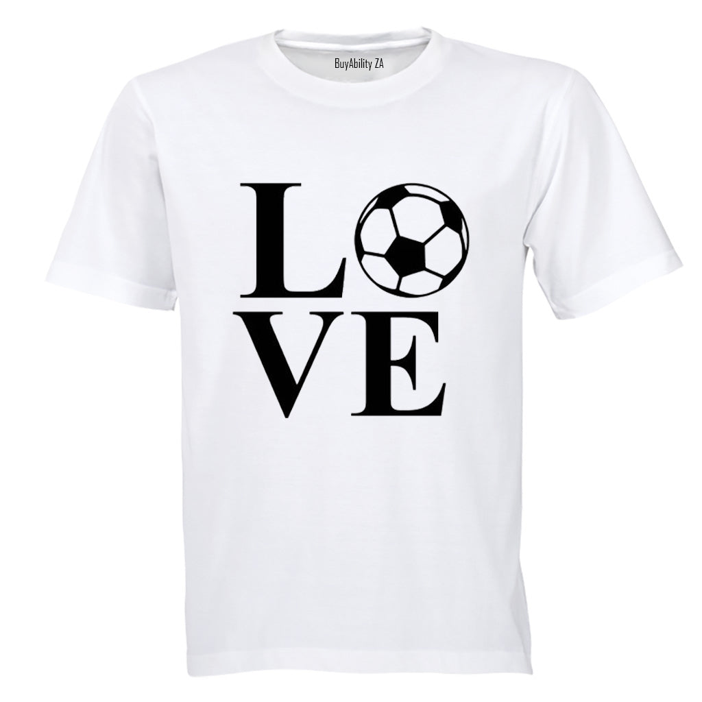 Love Soccer - Adults - T-Shirt