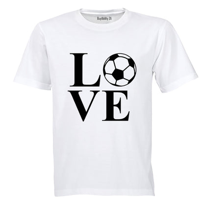 Love Soccer - Adults - T-Shirt