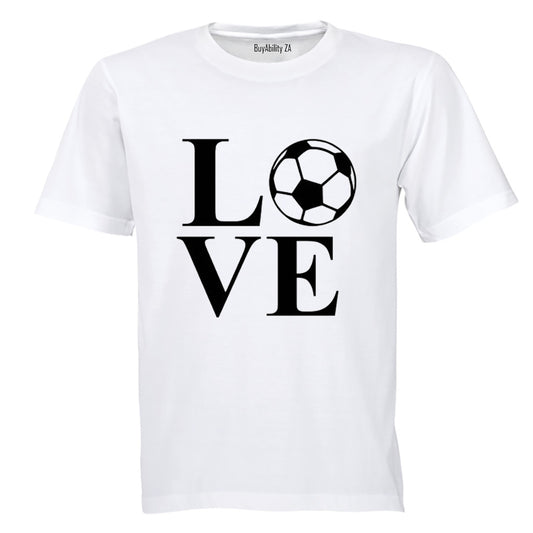 Love Soccer - Adults - T-Shirt