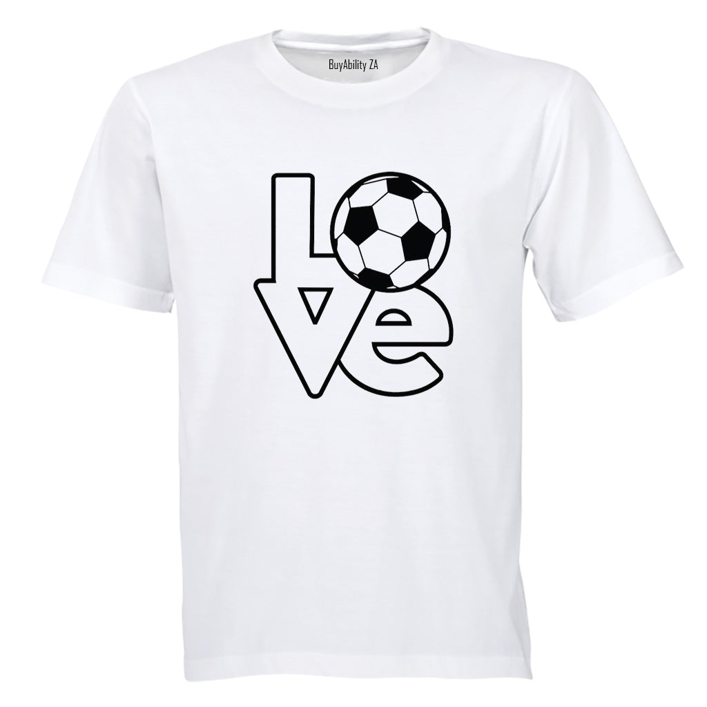 Love Soccer - Adults - T-Shirt - BuyAbility South Africa