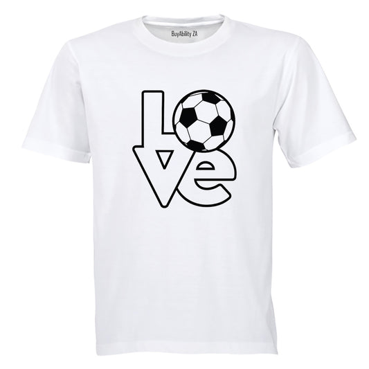 Love Soccer - Adults - T-Shirt - BuyAbility South Africa