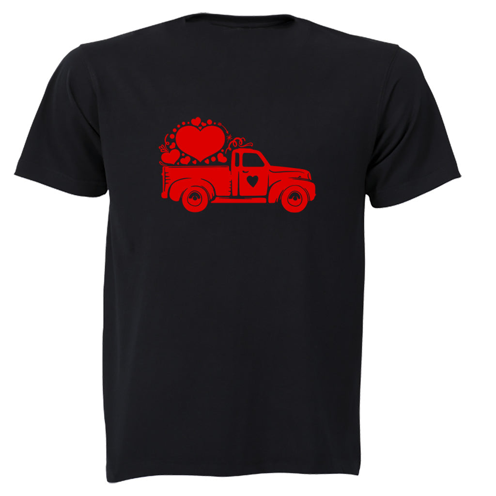 Love Truck - Valentine - Adults - T-Shirt - BuyAbility South Africa