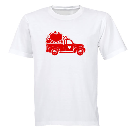 Love Truck - Valentine - Adults - T-Shirt - BuyAbility South Africa