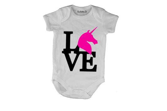 Love Unicorns - Baby Grow