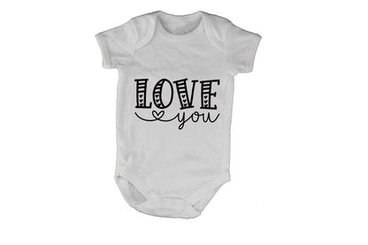 Love You Hearts - Valentine - Baby Grow - BuyAbility South Africa