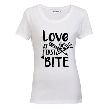 Love at First Bite - Ladies - T-Shirt - BuyAbility