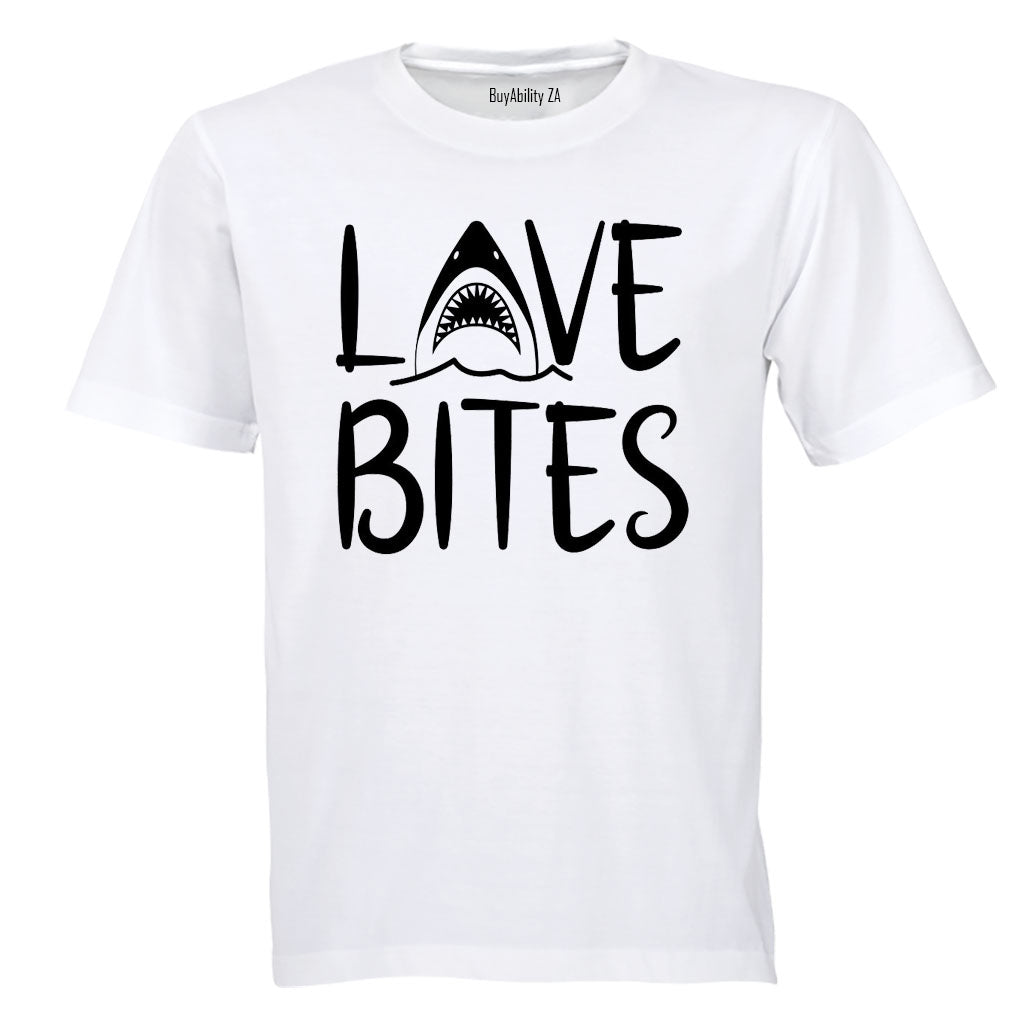 Love Bites - Shark - Adults - T-Shirt
