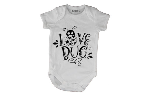 Love Bug - Valentine - Baby Grow