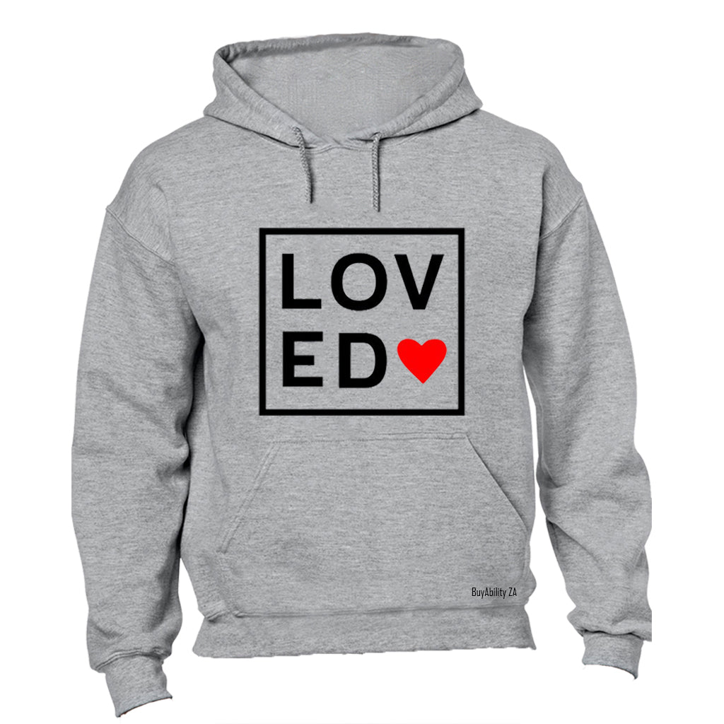 Loved - Square - Valentine - Hoodie