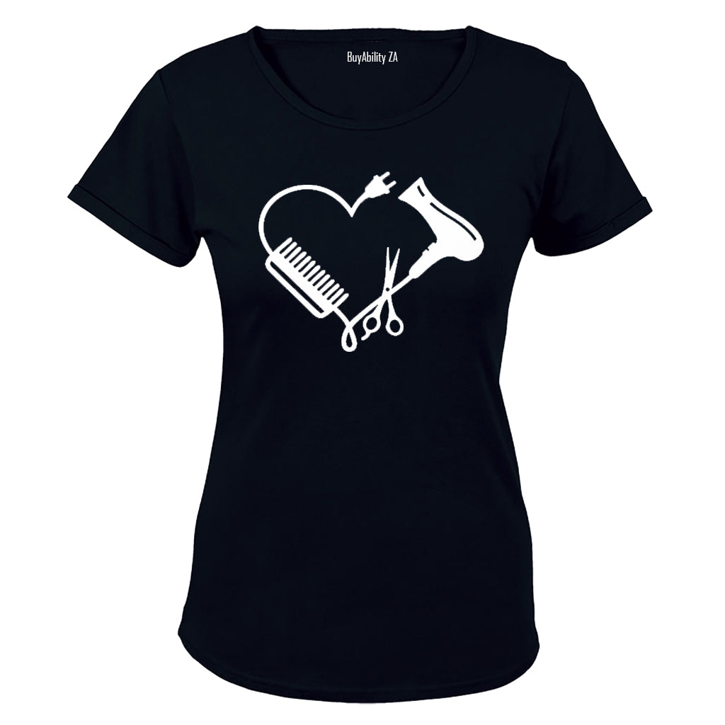 Love Hairdressing! - Ladies - T-Shirt - BuyAbility