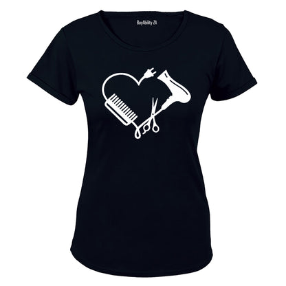 Love Hairdressing! - Ladies - T-Shirt - BuyAbility