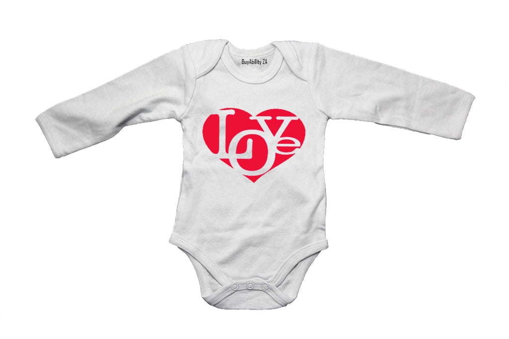 Love - Heart - Baby Grow - BuyAbility