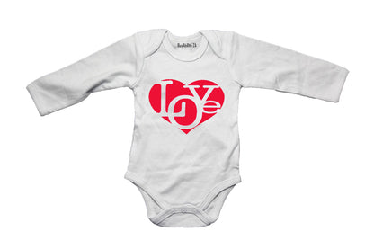 Love - Heart - Baby Grow - BuyAbility