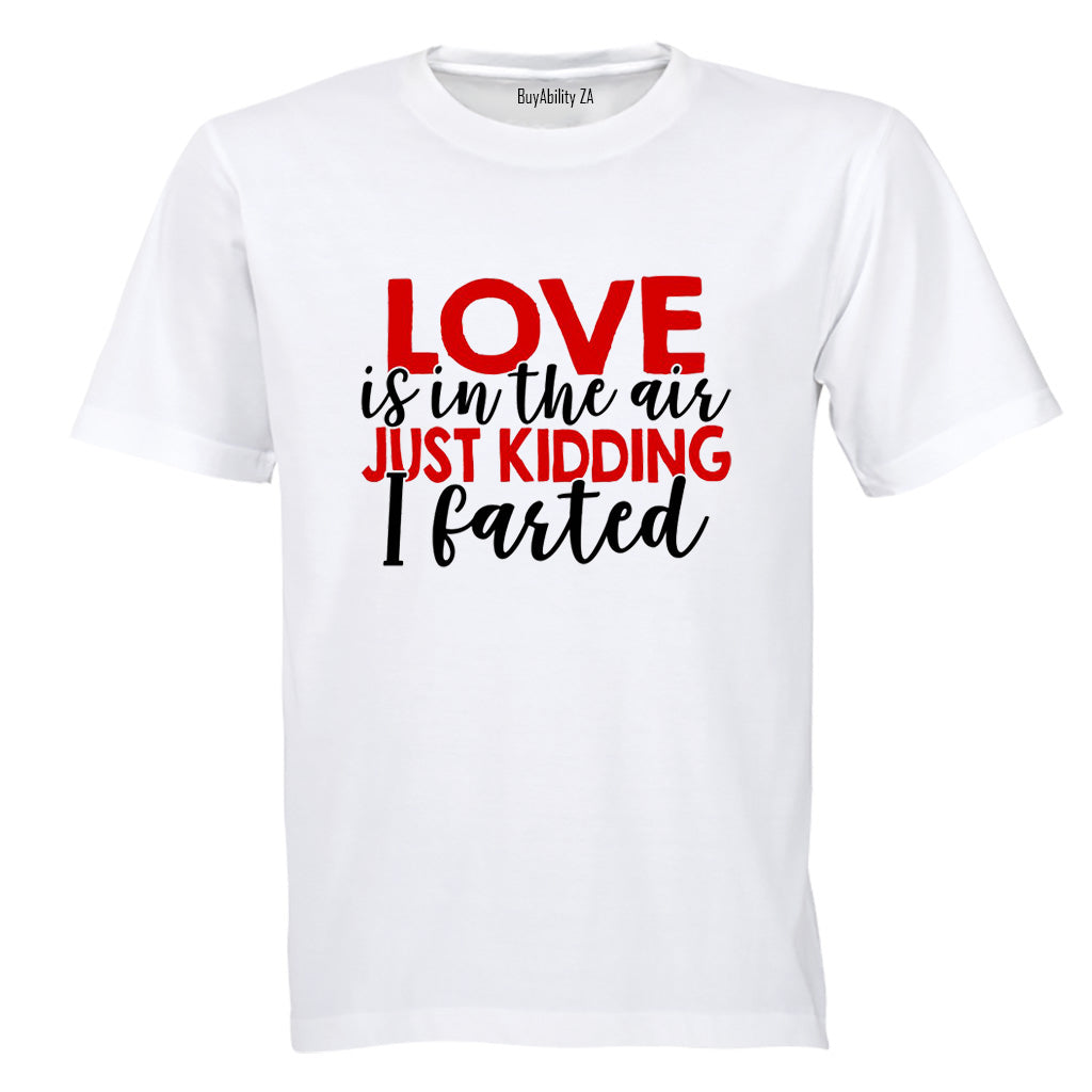 Love Is In The Air - Valentine - Adults - T-Shirt